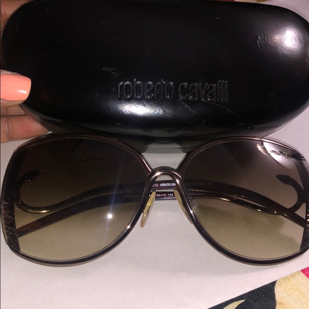 Roberto Cavalli Amaranto sunglasses in brown